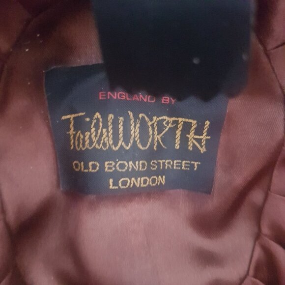 FAILSWORTH LONDON Vintage Sherlock Holmes Wool Blend Hat Cap 7/57 London Eaton's - Picture 6 of 14